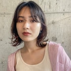 くびれボブロブイヤリングカラーニュアンスパーマレイヤーカット