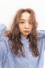 とろみベージュブリーチカラー。