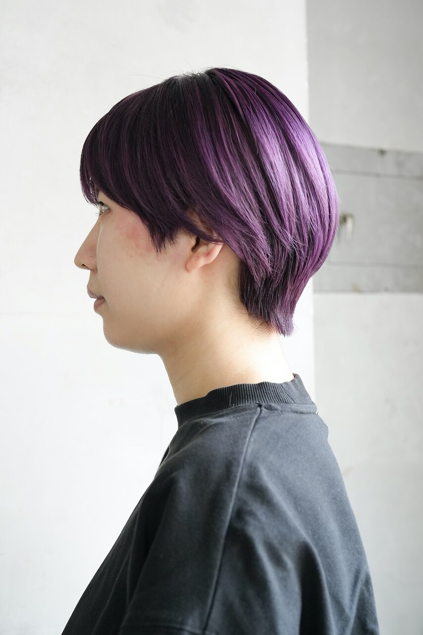 【MAAAAAC】パープルマッシュショート