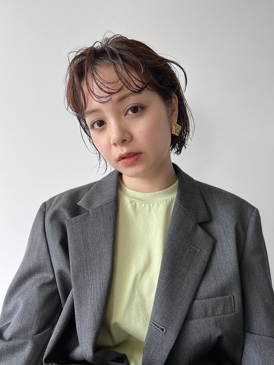 rough wavy bob