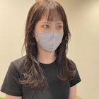 【中井千佳】透明感パープルカラー♪