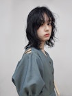 外国人のくせっ毛みたいなパーマ