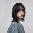 外国人のくせっ毛みたいなパーマ