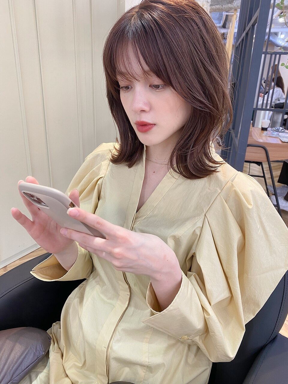 大人色っぽいこなれミディ