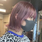 色落ちまで綺麗◎ペールピンクカラー/ハイトーン【青柳みゆ】