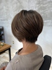 髪質改善◎白髪ぼかしハイライト×大人ショート【浦田】