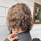 ボブ×スパイラルパーマ