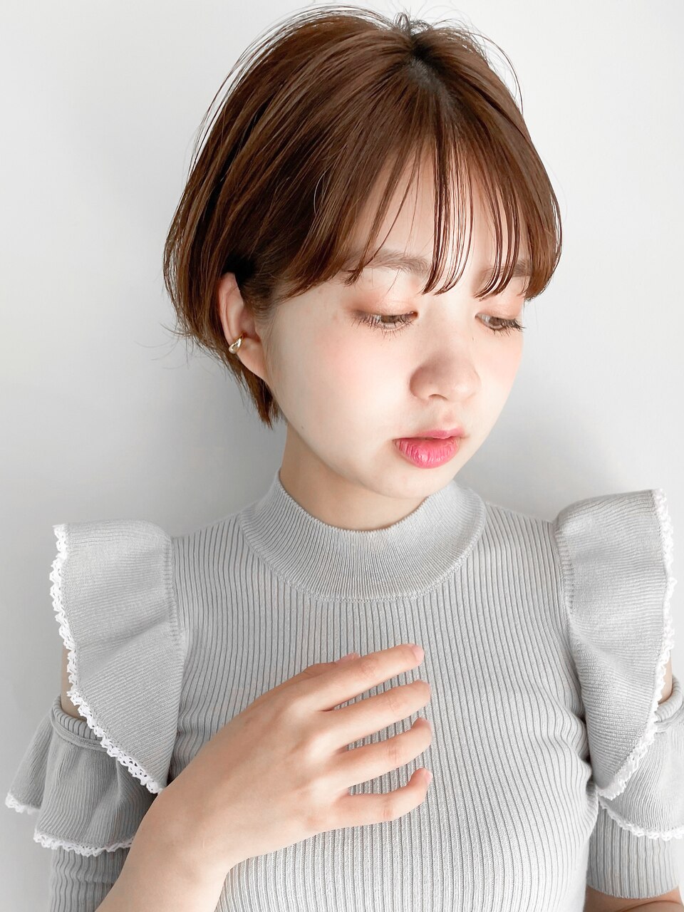 大人可愛いヘルシーショート