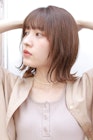 ナチュラル/ほんのりレイヤーの結べるボブ