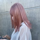 ペールピンクカラー 担当mao