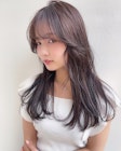 人気な顔周りにシンプルワンカール♪