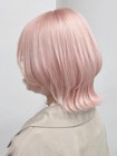 ba1323_ピンクアッシュホワイトラベンダーロブヘアボブウルフ