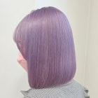 ba1339ダークラベンダーアッシュディープパープルAラインボブ