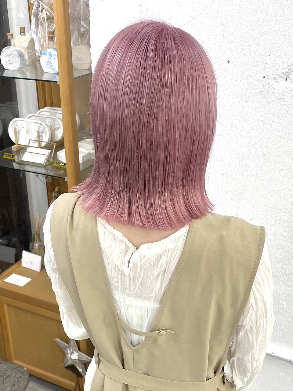 【RICCA渡辺】可愛くおしゃれを叶えるピンクのハイトーンカラー