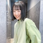 外ハネミディ_ホワイトグレージュネビージュこなれミディ_29124