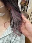 【立町メアリーバイメリー】☆ピンクパープル×インナーカラー☆