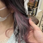 【立町メアリーバイメリー】☆ピンクパープル×インナーカラー☆