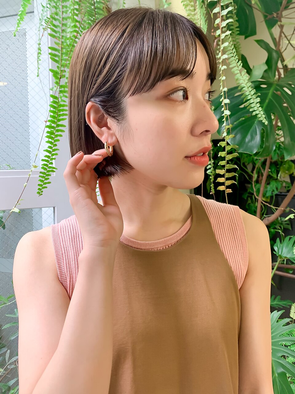 2wayバング×コンパクトタッセルボブ！
