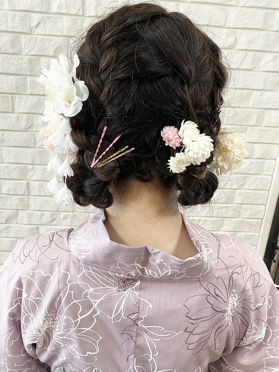 浴衣ヘアアレンジ