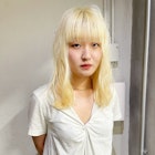 【抜きっぱなしblond】ケアブリーチ_ワイドバング_ミディアム