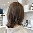 福山市美容室Caary人気 ツヤっとナチュラル外ハネレイヤー