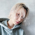 ハイトーンボブ_ホワイトグレージュネビージュ_38615