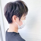 短くても収まる♪シザーとレザーで作るベリーショートby柴立