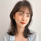 くびれヘア似合わせカットホワイトグレージュ20代30代40代◎