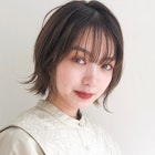 20代30代40代◎こなれミディ美髪小顔ネビージュケアカラー