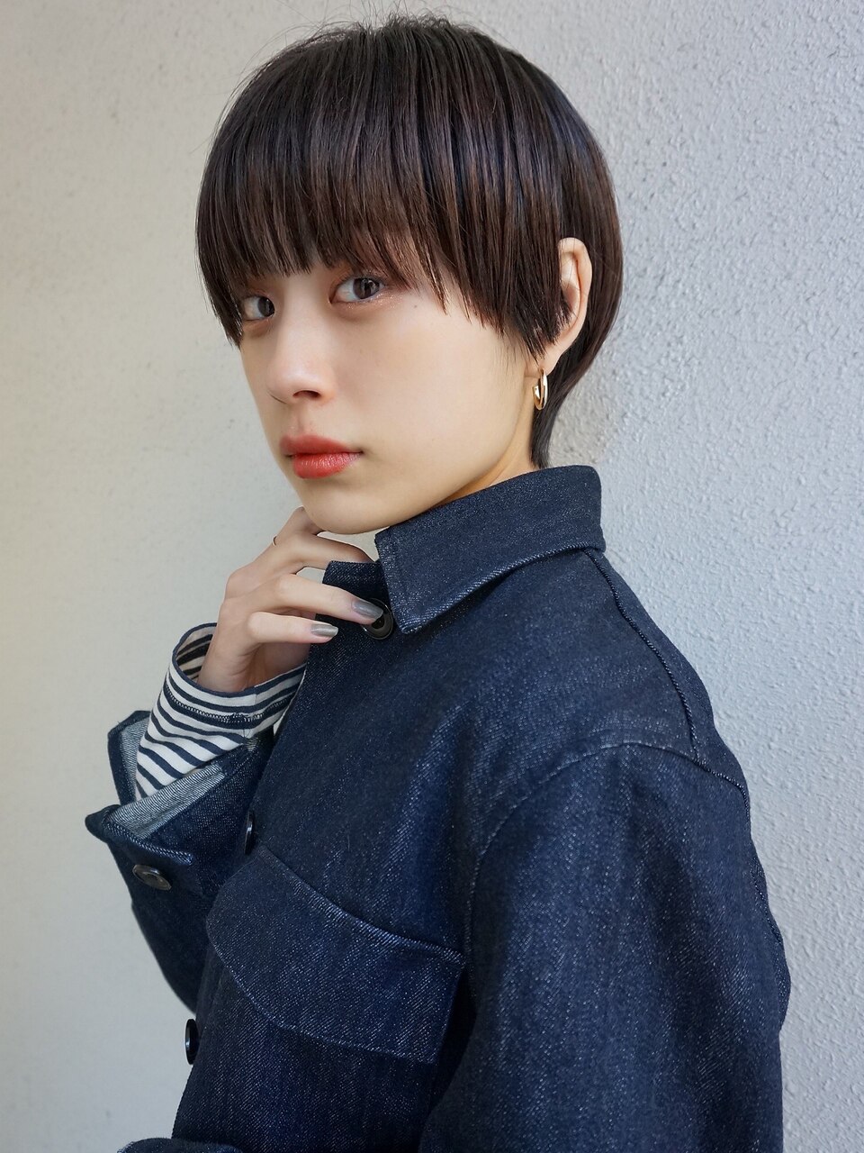 【buZonブゾン】マニッシュマッシュショート