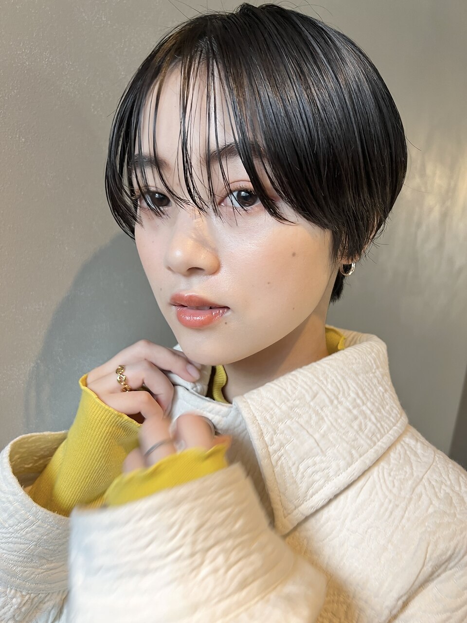 【PARK】シースルーショート×シアーブラック