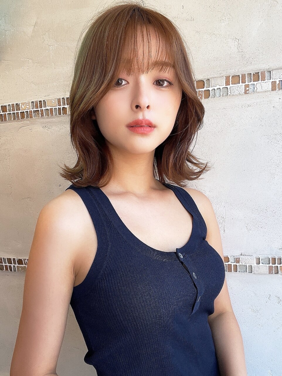 韓国風色っぽクビレミディ