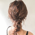 ポニーテール褒められる♪ドレスヘアヘアセット表参道#91_0825