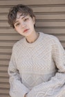大人可愛い20代30代40代暗髪丸みベリーショート◎