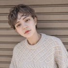 大人可愛い20代30代40代暗髪丸みベリーショート◎