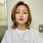 大人くびれ色気レイヤー/シフォンベージュ