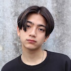 センターパート3Dハイライトカラー