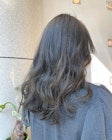 セミロングレイヤー・艶ブルージュ