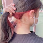 【OPERA 門屋】インナーカラー チェリーピンク