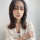 2wayバングチョコレートブラウンくびれミディ