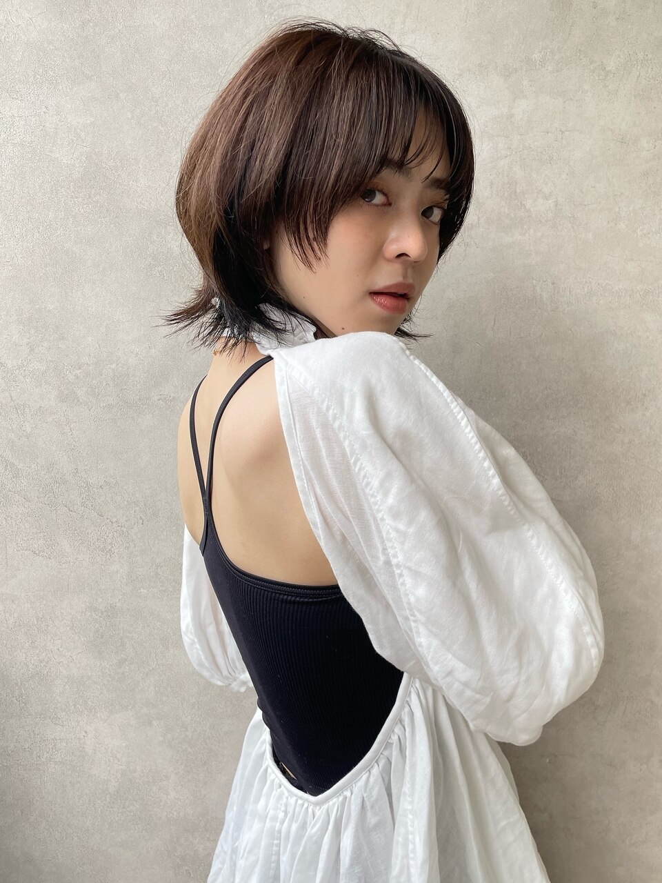 エフォートレスなウルフボブ#美髪#大人かわいい#こなれミディ