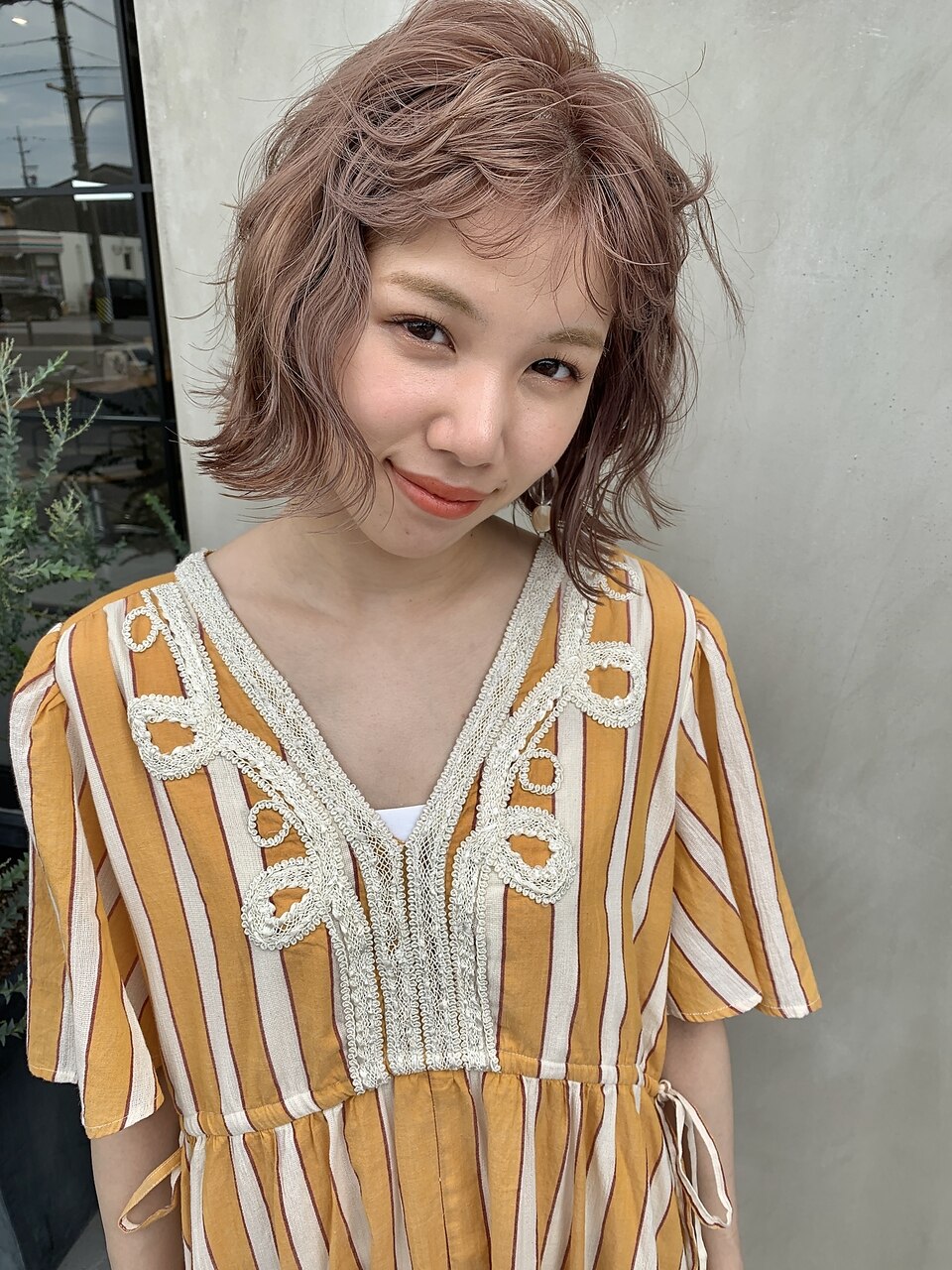 ミルクティーグレージュ