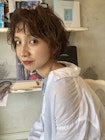 丸みショート×ニュアンスパーマ×3Dショート