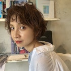 丸みショート×ニュアンスパーマ×3Dショート