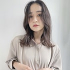 2wayバングチョコレートブラウンくびれミディ