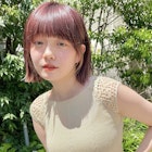 前髪/マチルダボブ/ピンクベージュ/インナーグレージュ