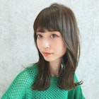 【前髪あり】ミディアムレイヤー