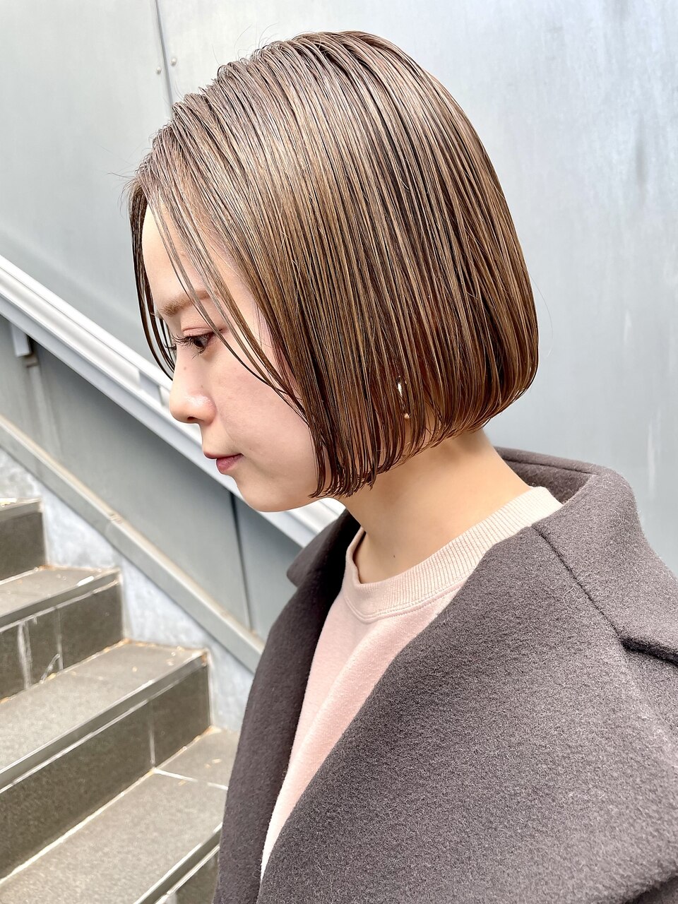 NUDE20代30代40代ボブショート大人ショートボブAラインボブ