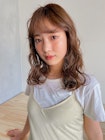 【unami kichijoji】コテ巻き風パーマ 五十嵐かれん