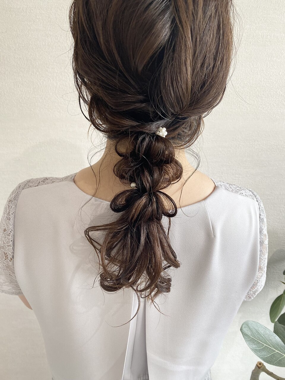 たまねぎポニーアレンジ